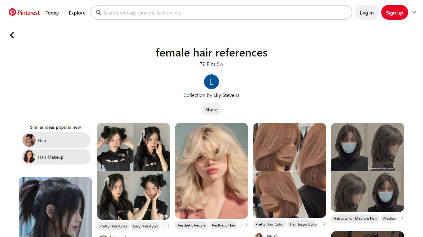 73 Fine Female hair references ideas in 2022 | hair, hair styles, hair ...